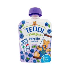 Scaldasole Teddi yogurt al mirtillo pouch gr. 85